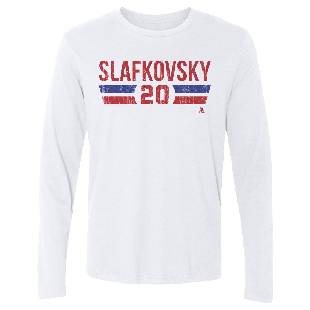 Juraj Slafkovsky Men&#39;s Long Sleeve T-Shirt | 500 LEVEL