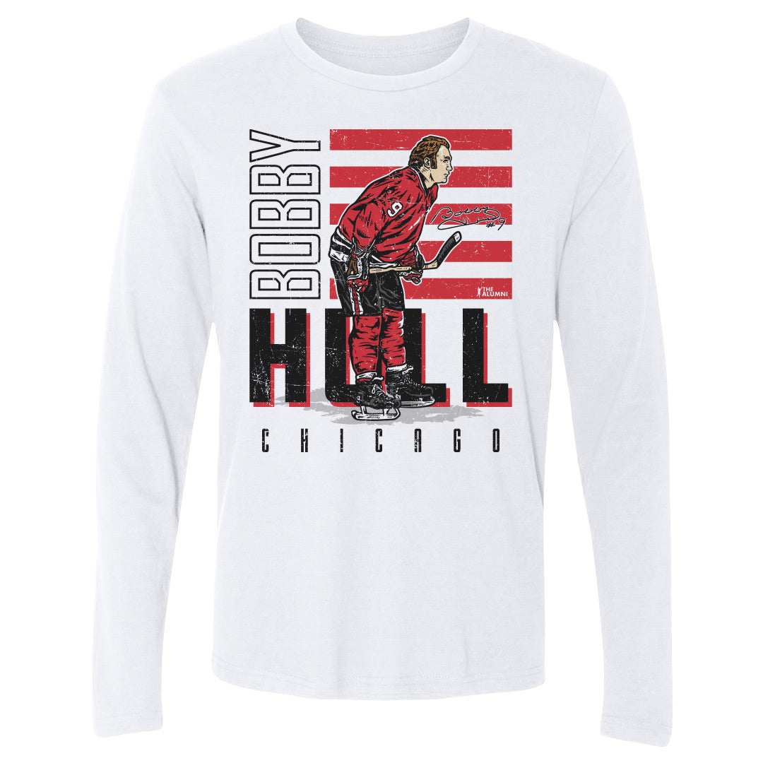 Bobby Hull Men's Long Sleeve T-Shirt | 500 LEVEL