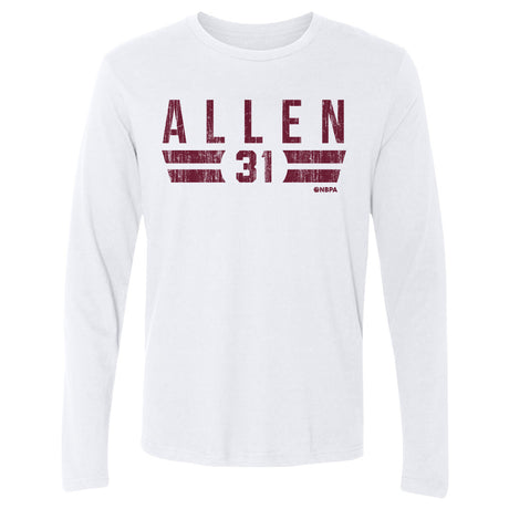 Jarrett Allen Men's Long Sleeve T-Shirt | 500 LEVEL