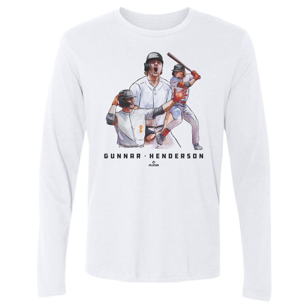 Gunnar Henderson Men&#39;s Long Sleeve T-Shirt | 500 LEVEL