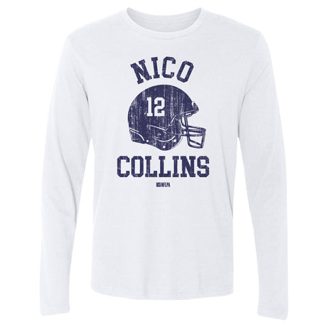 Nico Collins Men's Long Sleeve T-Shirt | 500 LEVEL