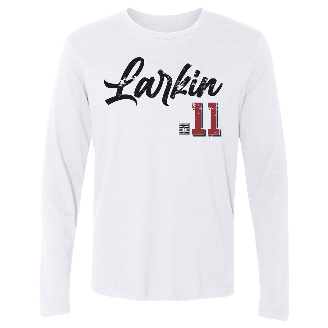 Barry Larkin Men's Long Sleeve T-Shirt | 500 LEVEL