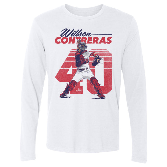 Willson Contreras Men's Long Sleeve T-Shirt | 500 LEVEL
