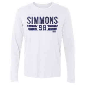 Jeffery Simmons Men's Long Sleeve T-Shirt | 500 LEVEL