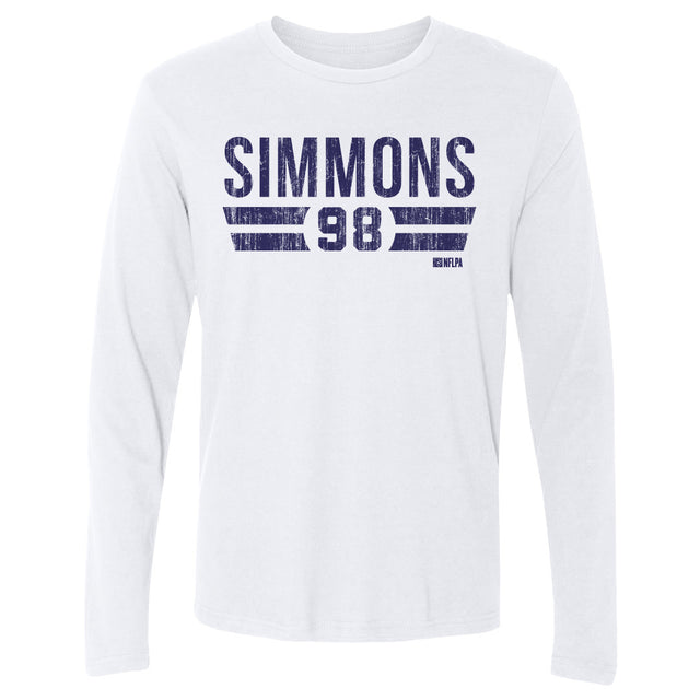 Jeffery Simmons Men's Long Sleeve T-Shirt | 500 LEVEL