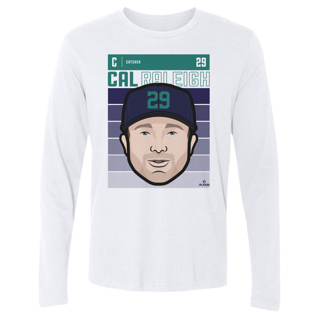 Cal Raleigh Men's Long Sleeve T-Shirt | 500 LEVEL