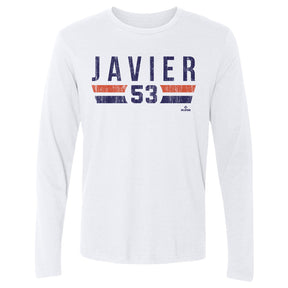 Cristian Javier Men's Long Sleeve T-Shirt | 500 LEVEL