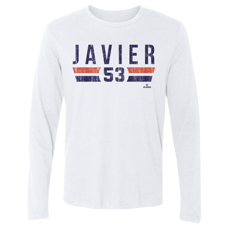 Cristian Javier Men's Long Sleeve T-Shirt | 500 LEVEL