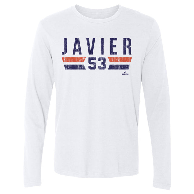 Cristian Javier Men's Long Sleeve T-Shirt | 500 LEVEL
