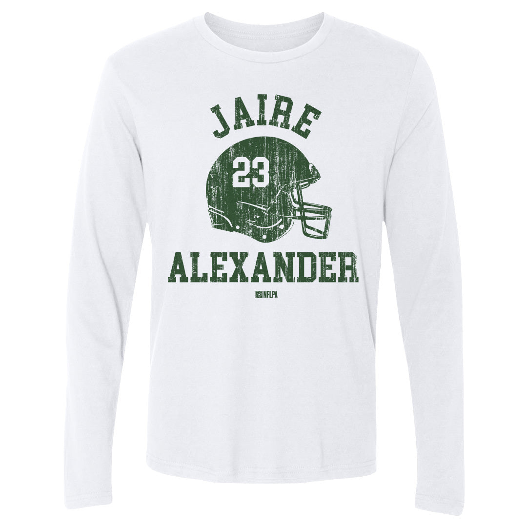 Jaire Alexander Men&#39;s Long Sleeve T-Shirt | 500 LEVEL