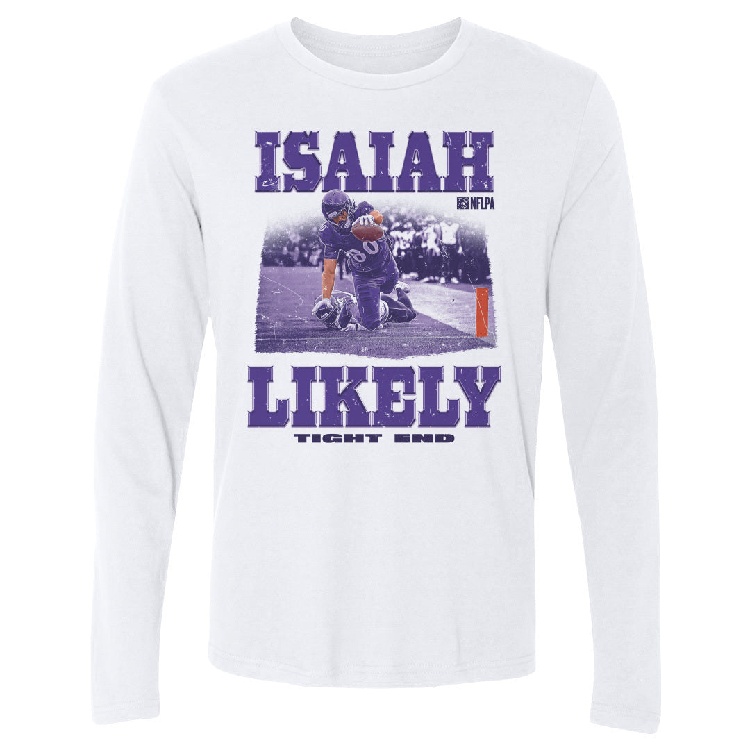 Isaiah Likely Men's Long Sleeve T-Shirt | 500 LEVEL