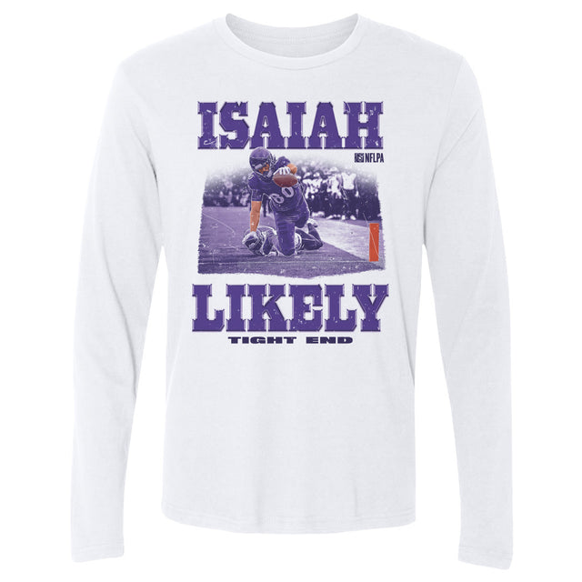 Isaiah Likely Men's Long Sleeve T-Shirt | 500 LEVEL