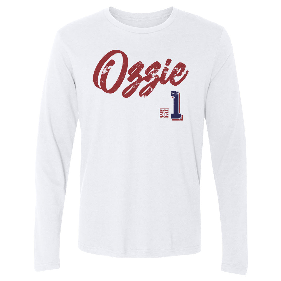 Ozzie Smith Men's Long Sleeve T-Shirt | 500 LEVEL