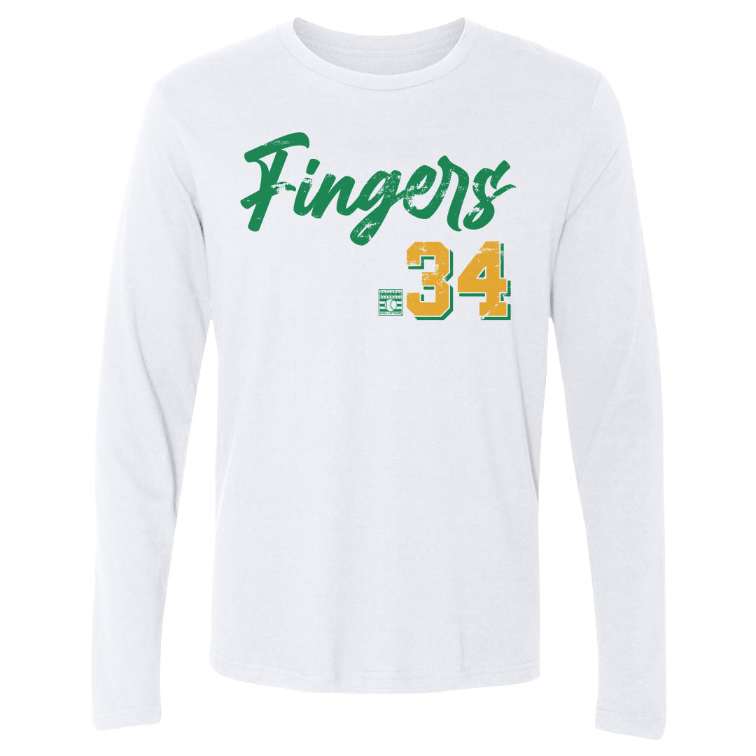 Rollie Fingers Men's Long Sleeve T-Shirt | 500 LEVEL