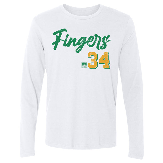 Rollie Fingers Men's Long Sleeve T-Shirt | 500 LEVEL