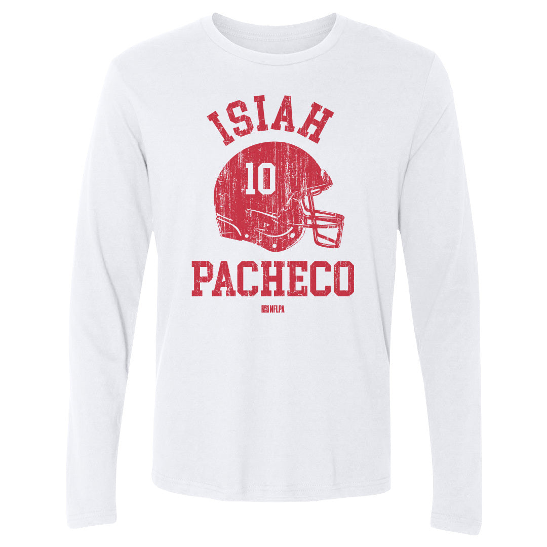 Isiah Pacheco Men&#39;s Long Sleeve T-Shirt | 500 LEVEL