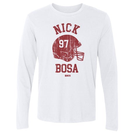 Nick Bosa Men's Long Sleeve T-Shirt | 500 LEVEL