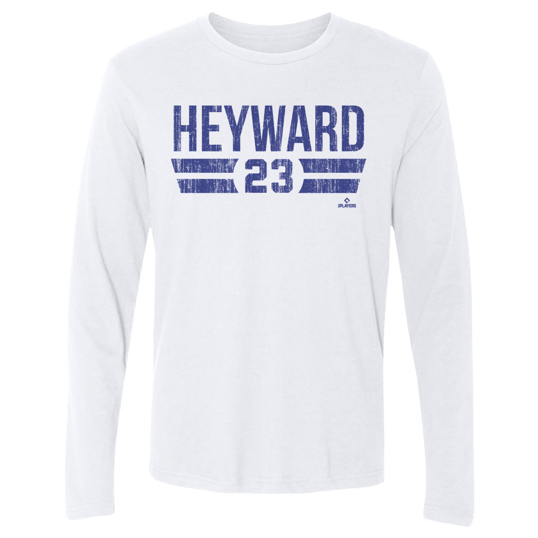 Jason Heyward Men&#39;s Long Sleeve T-Shirt | 500 LEVEL