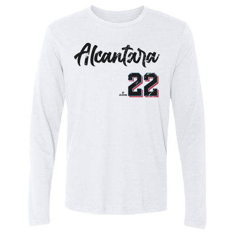 Sandy Alcantara Men's Long Sleeve T-Shirt | 500 LEVEL