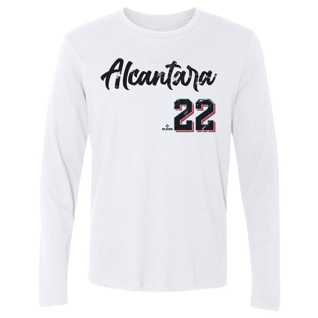 Sandy Alcantara Men's Long Sleeve T-Shirt | 500 LEVEL