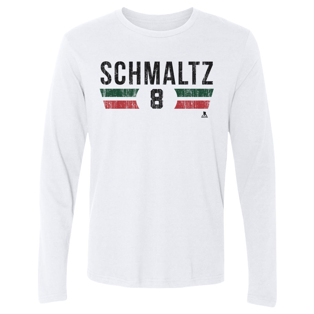 Nick Schmaltz Men&#39;s Long Sleeve T-Shirt | 500 LEVEL