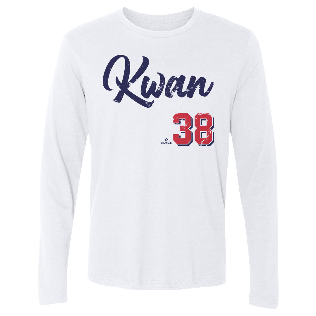Steven Kwan Men&#39;s Long Sleeve T-Shirt | 500 LEVEL