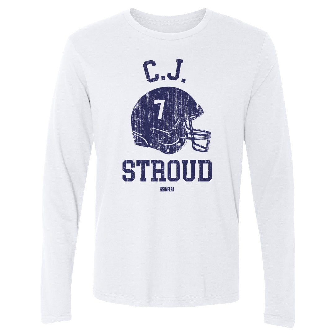 C.J. Stroud Men's Long Sleeve T-Shirt | 500 LEVEL