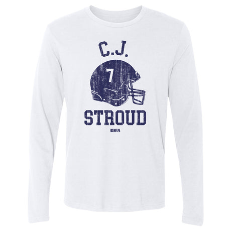 C.J. Stroud Men's Long Sleeve T-Shirt | 500 LEVEL