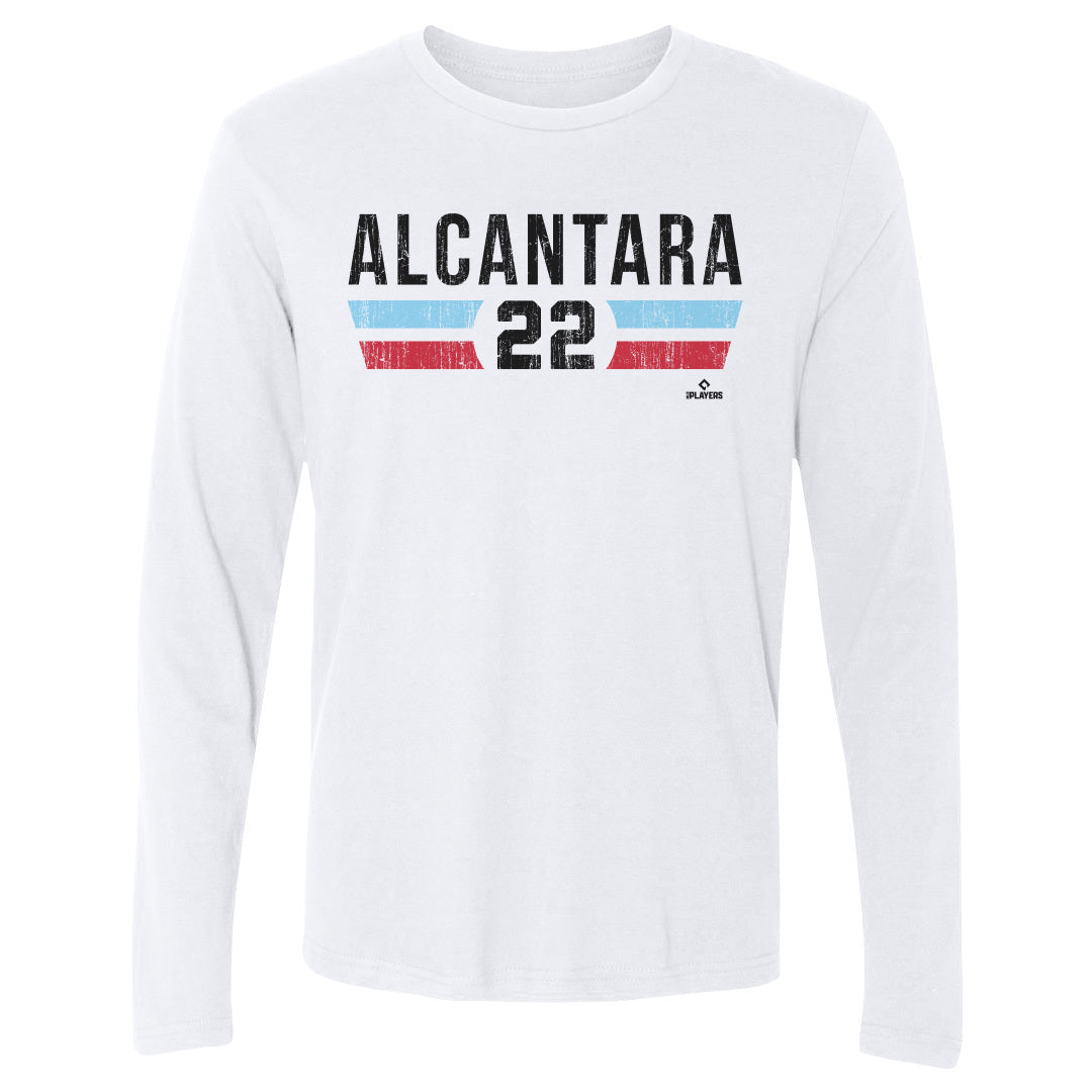 Sandy Alcantara Men's Long Sleeve T-Shirt | 500 LEVEL