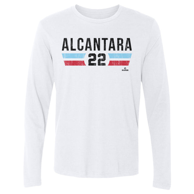Sandy Alcantara Men's Long Sleeve T-Shirt | 500 LEVEL