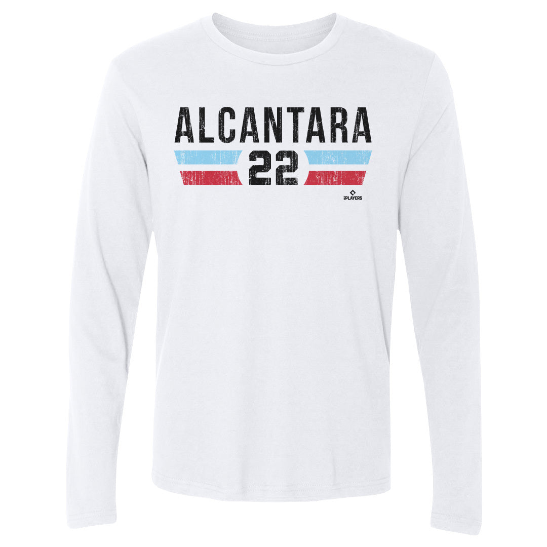Sandy Alcantara Men&#39;s Long Sleeve T-Shirt | 500 LEVEL