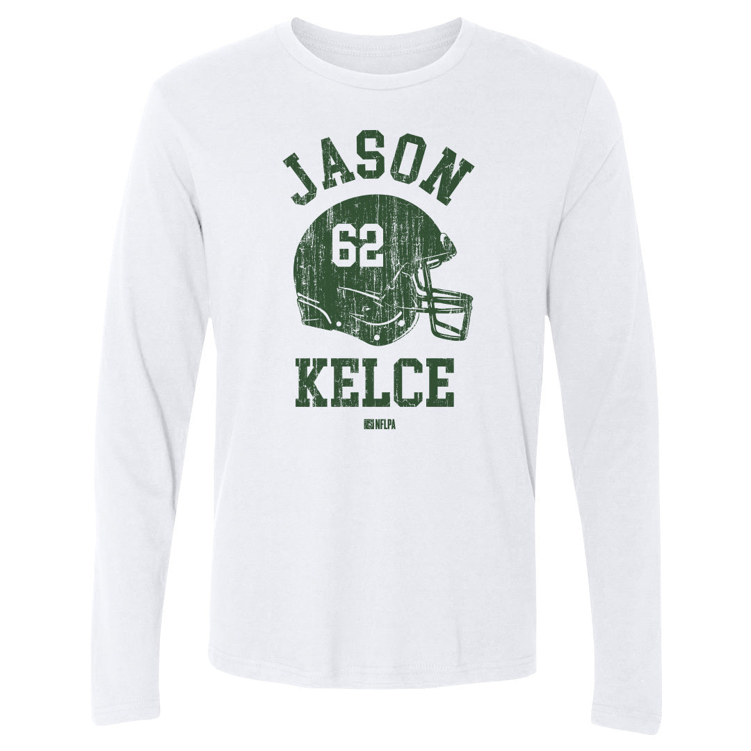 Jason Kelce Men&#39;s Long Sleeve T-Shirt | 500 LEVEL