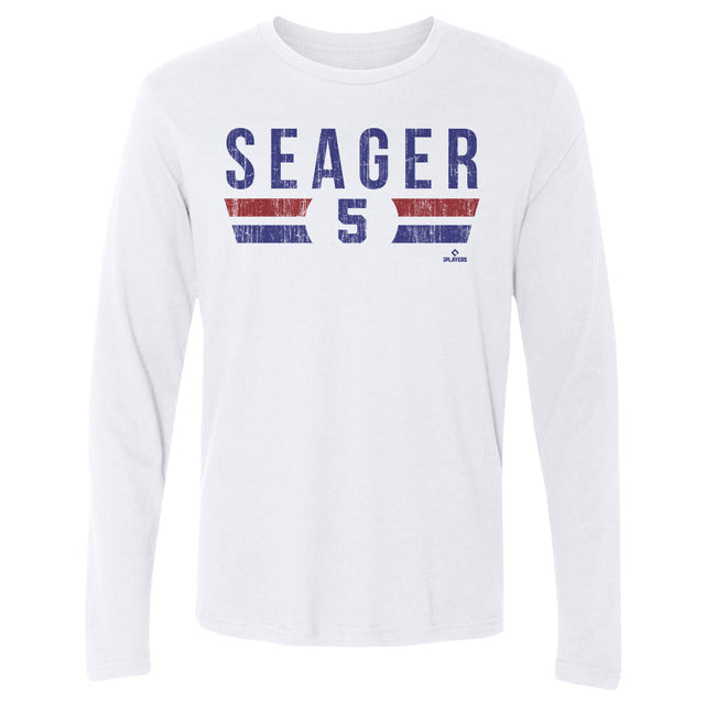 Corey Seager Men's Long Sleeve T-Shirt | 500 LEVEL