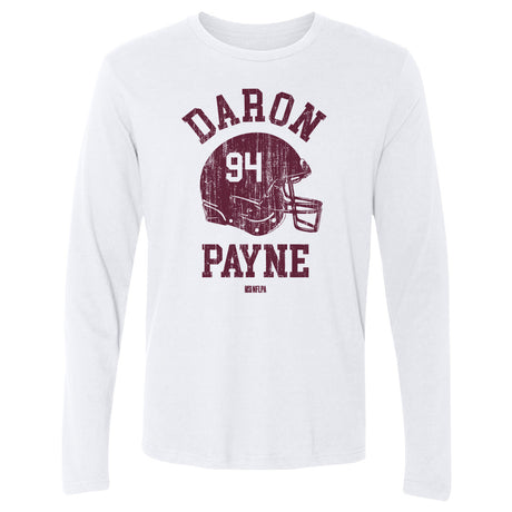 Daron Payne Men's Long Sleeve T-Shirt | 500 LEVEL