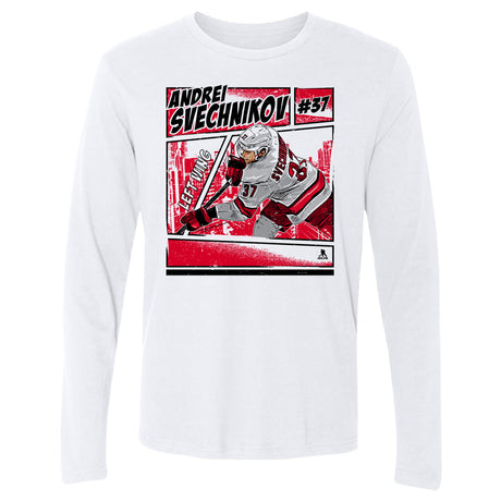 Andrei Svechnikov Men's Long Sleeve T-Shirt | 500 LEVEL
