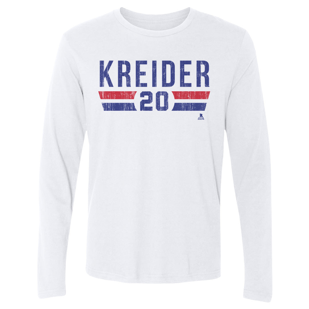 Chris Kreider Men&#39;s Long Sleeve T-Shirt | 500 LEVEL