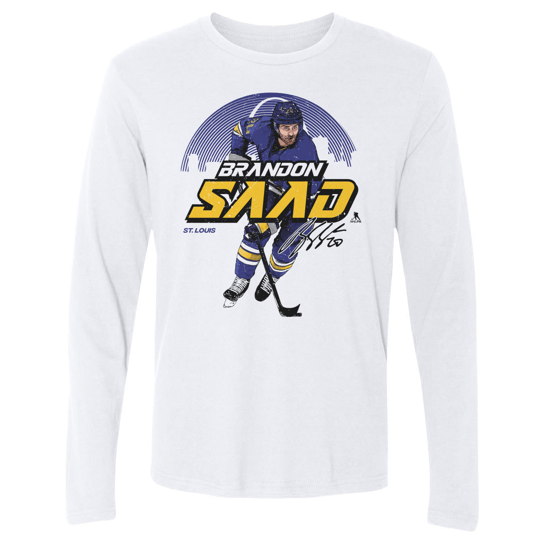Brandon Saad Men&#39;s Long Sleeve T-Shirt | 500 LEVEL
