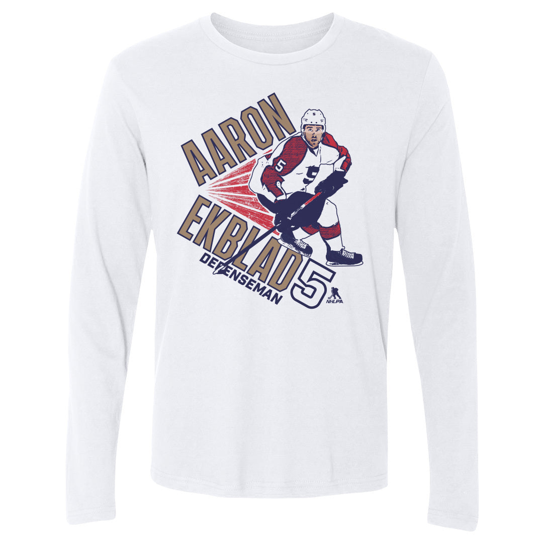 Aaron Ekblad Men's Long Sleeve T-Shirt | 500 LEVEL