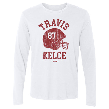 Travis Kelce Men's Long Sleeve T-Shirt | 500 LEVEL