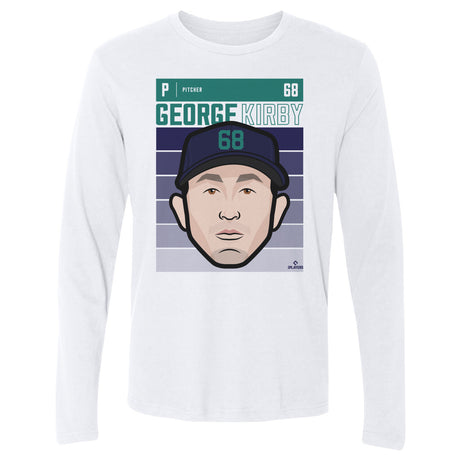 George Kirby Men's Long Sleeve T-Shirt | 500 LEVEL