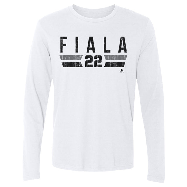 Kevin Fiala Men's Long Sleeve T-Shirt | 500 LEVEL