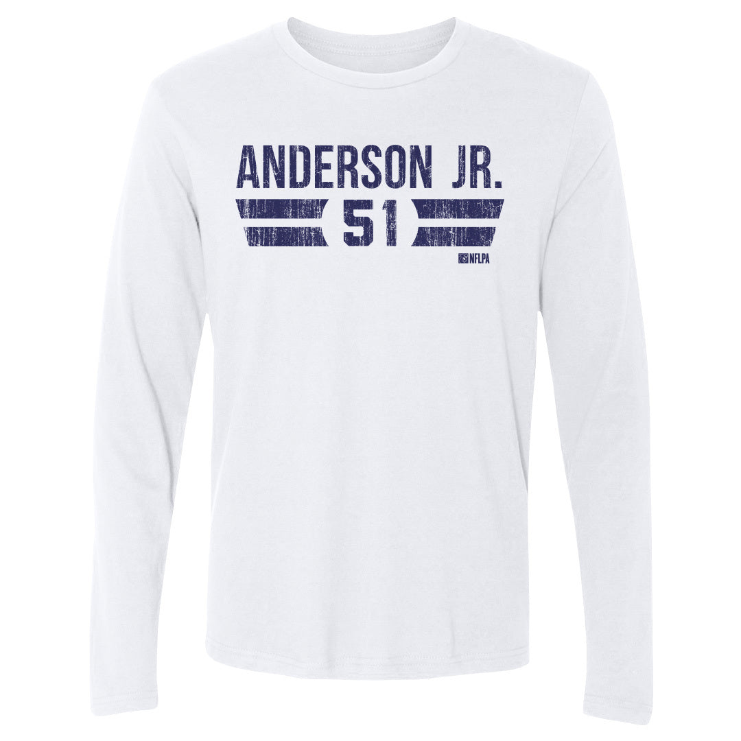 Will Anderson Jr. Men&#39;s Long Sleeve T-Shirt | 500 LEVEL