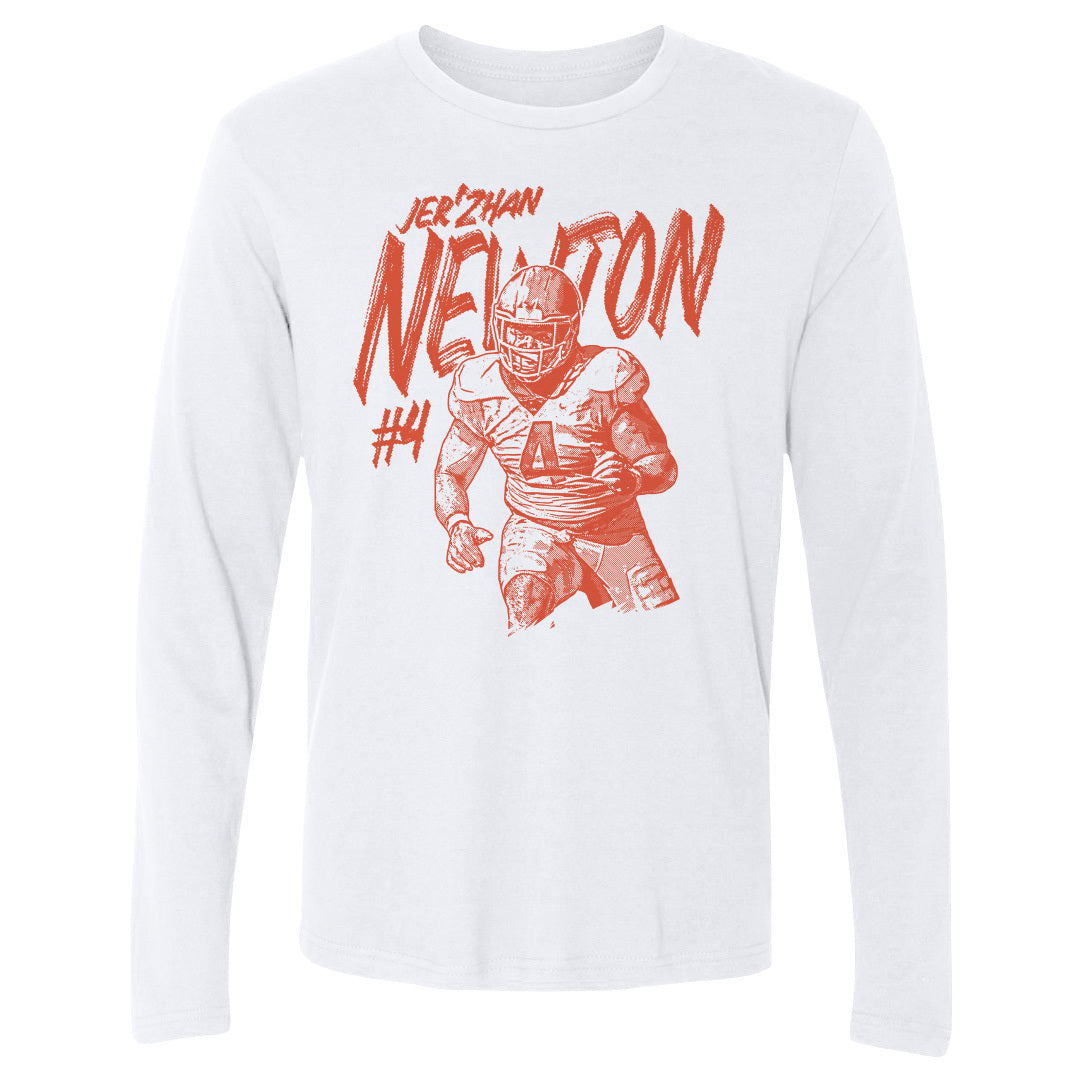 Jer'Zhan Newton Men's Long Sleeve T-Shirt | 500 LEVEL