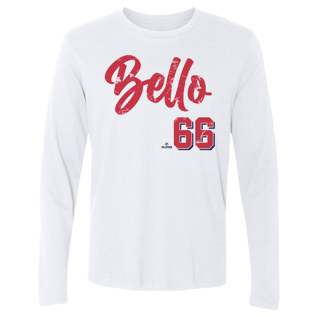 Brayan Bello Men&#39;s Long Sleeve T-Shirt | 500 LEVEL