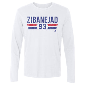 Mika Zibanejad Men's Long Sleeve T-Shirt | 500 LEVEL