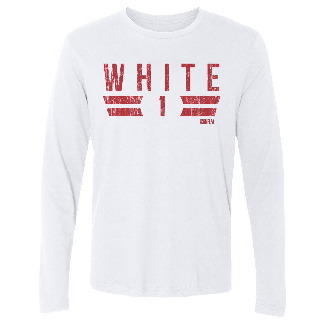 Rachaad White Men's Long Sleeve T-Shirt | 500 LEVEL