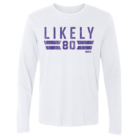 Isaiah Likely Men's Long Sleeve T-Shirt | 500 LEVEL