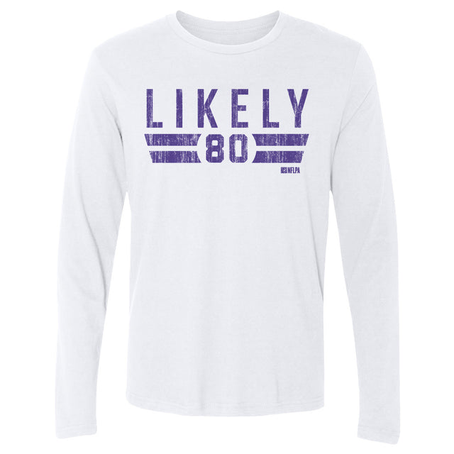 Isaiah Likely Men's Long Sleeve T-Shirt | 500 LEVEL