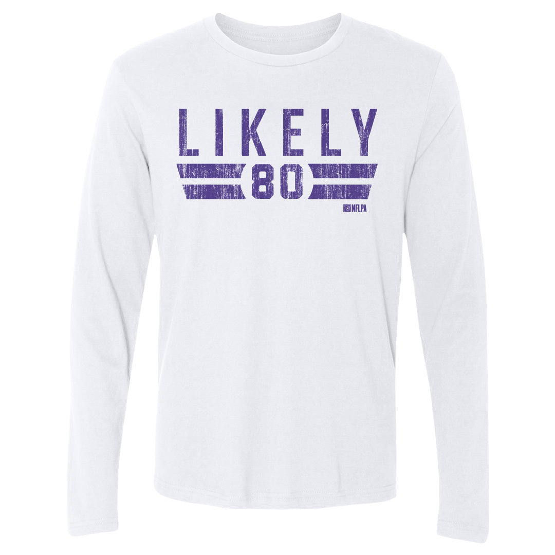 Isaiah Likely Men&#39;s Long Sleeve T-Shirt | 500 LEVEL