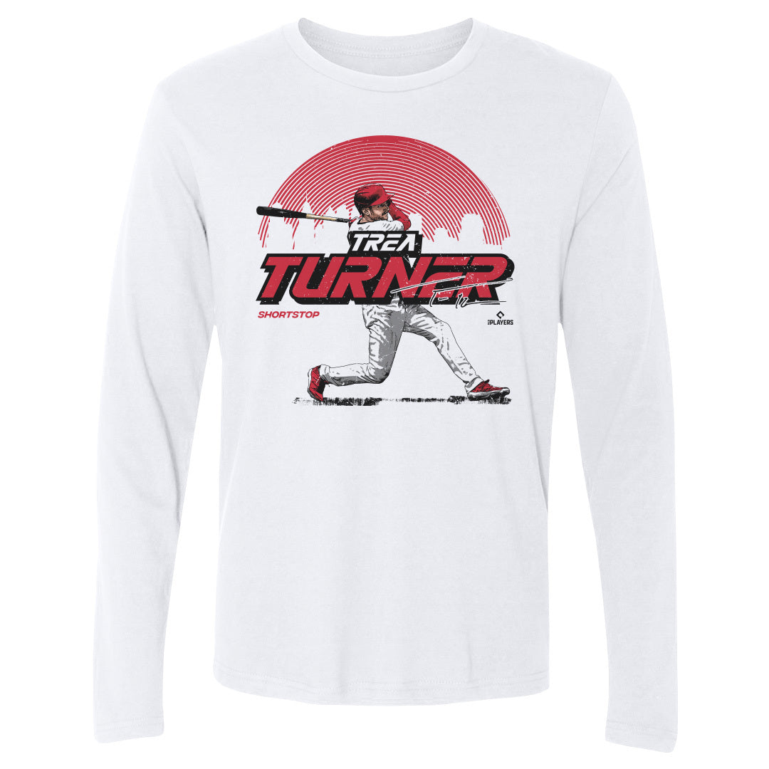 Trea Turner Men's Long Sleeve T-Shirt | 500 LEVEL